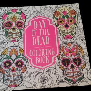 Day of the Dead  Colouring Book - New
